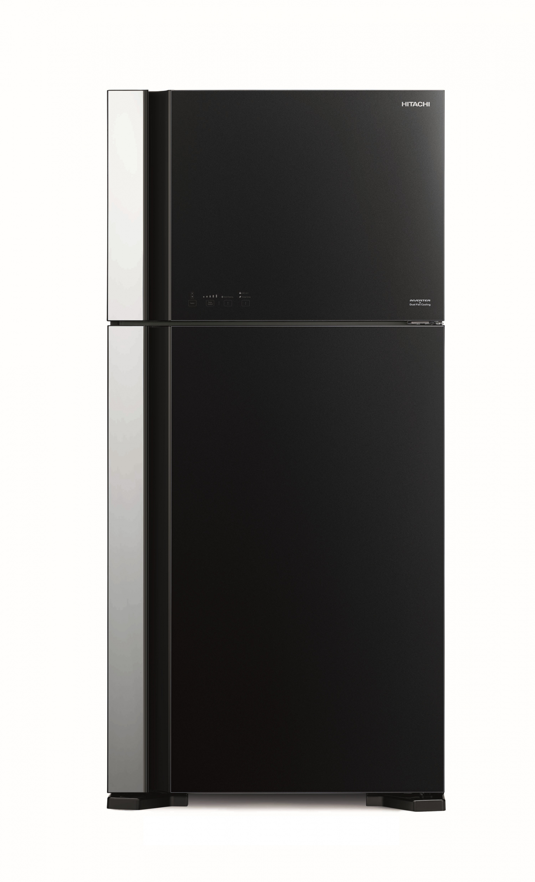 картинка Отдельностоящий холодильник Hitachi R-VG660PUC7-1 GBK черный 