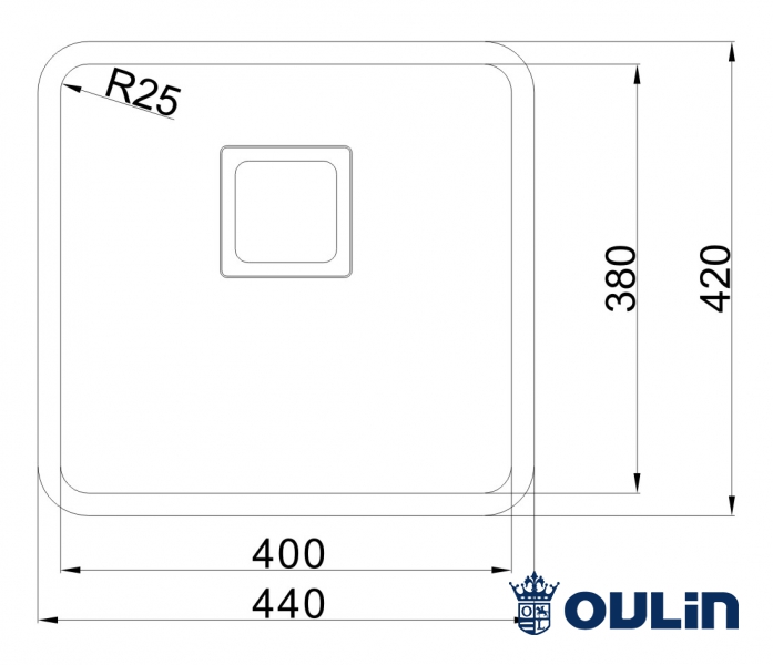картинка Мойка для кухни Oulin OL-0363  картинка Мойка для кухни Oulin OL-0363
