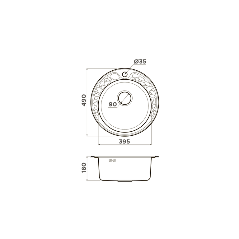картинка Мойка Omoikiri TOVADA-49-IN 