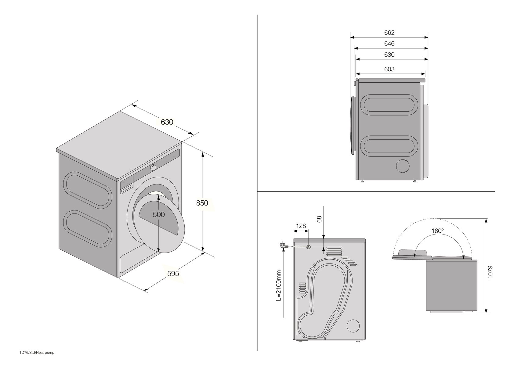 картинка Комплект Asko Classic 18 (W1084BW, T108HBW, HS60W) 