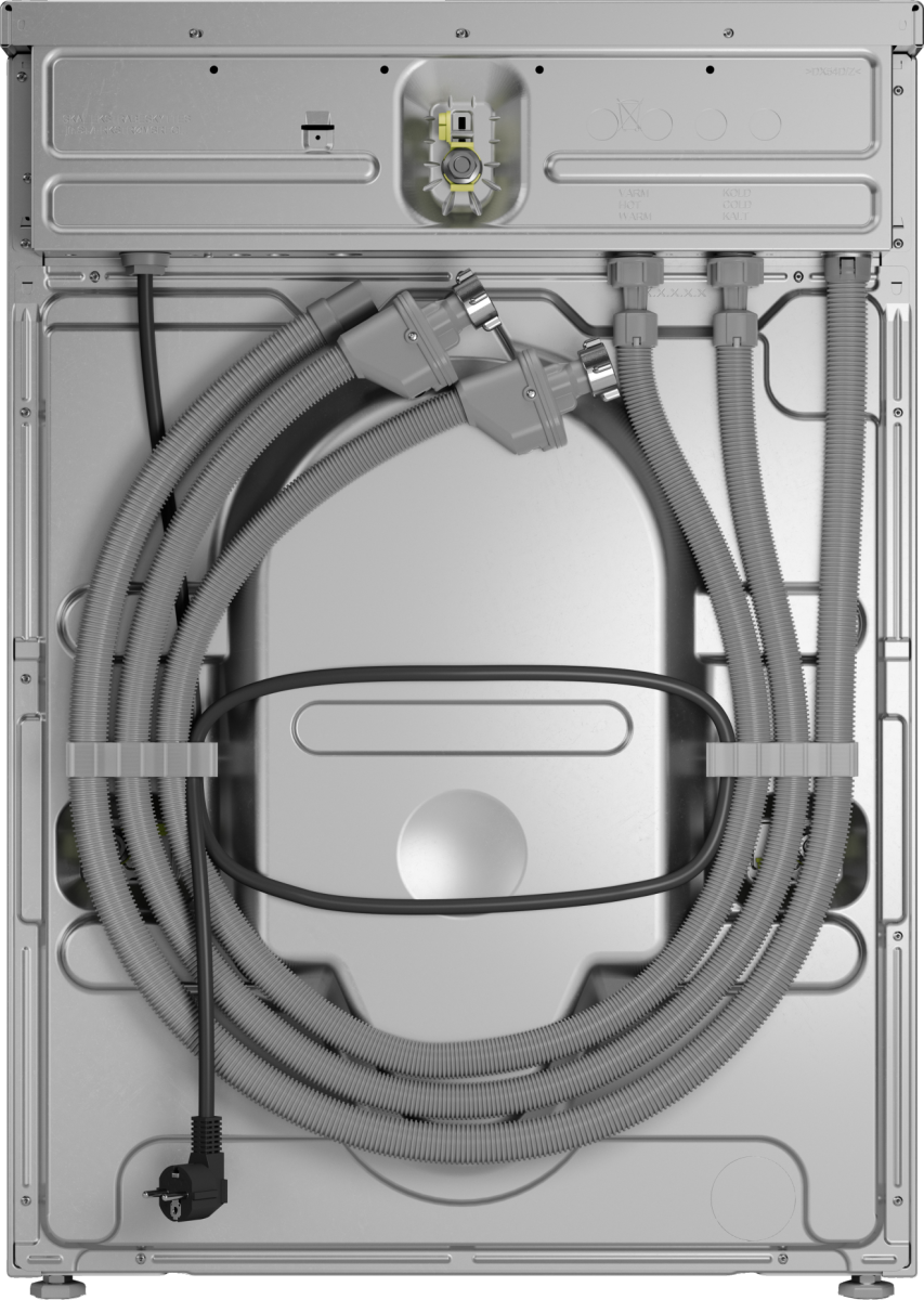 картинка Стиральная машина с паром Asko W7096XG черный графит 