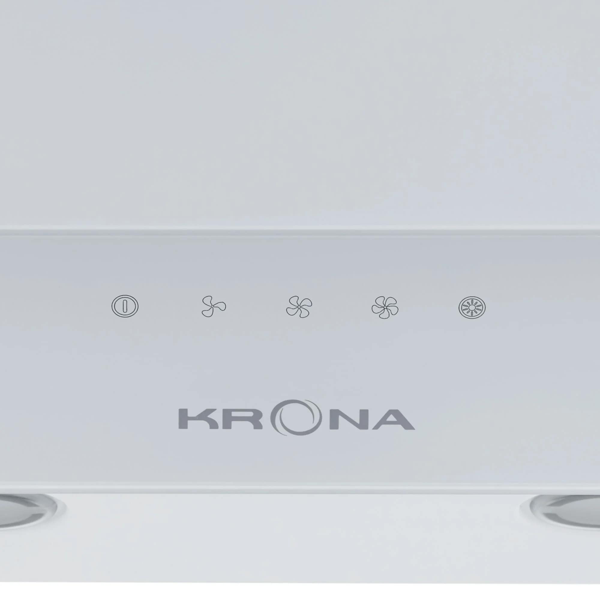 картинка Кухонная вытяжка Krona HELGA 600 white S  картинка Кухонная вытяжка Krona HELGA 600 white S