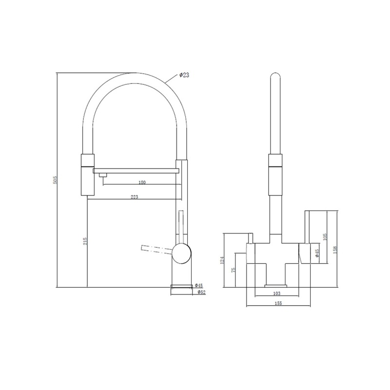 картинка |Discount| Смеситель Emar Pvd ЕС - 7024 PVD GOLDEN 