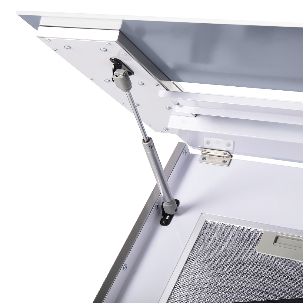 картинка Кухонная вытяжка Maunfeld MERSEY 60 INOX GLASS WHITE  картинка Кухонная вытяжка Maunfeld MERSEY 60 INOX GLASS WHITE