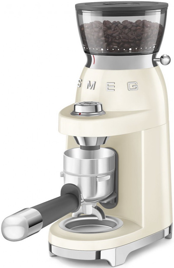 картинка Кофемолка Smeg CGF03CREU кремовый 