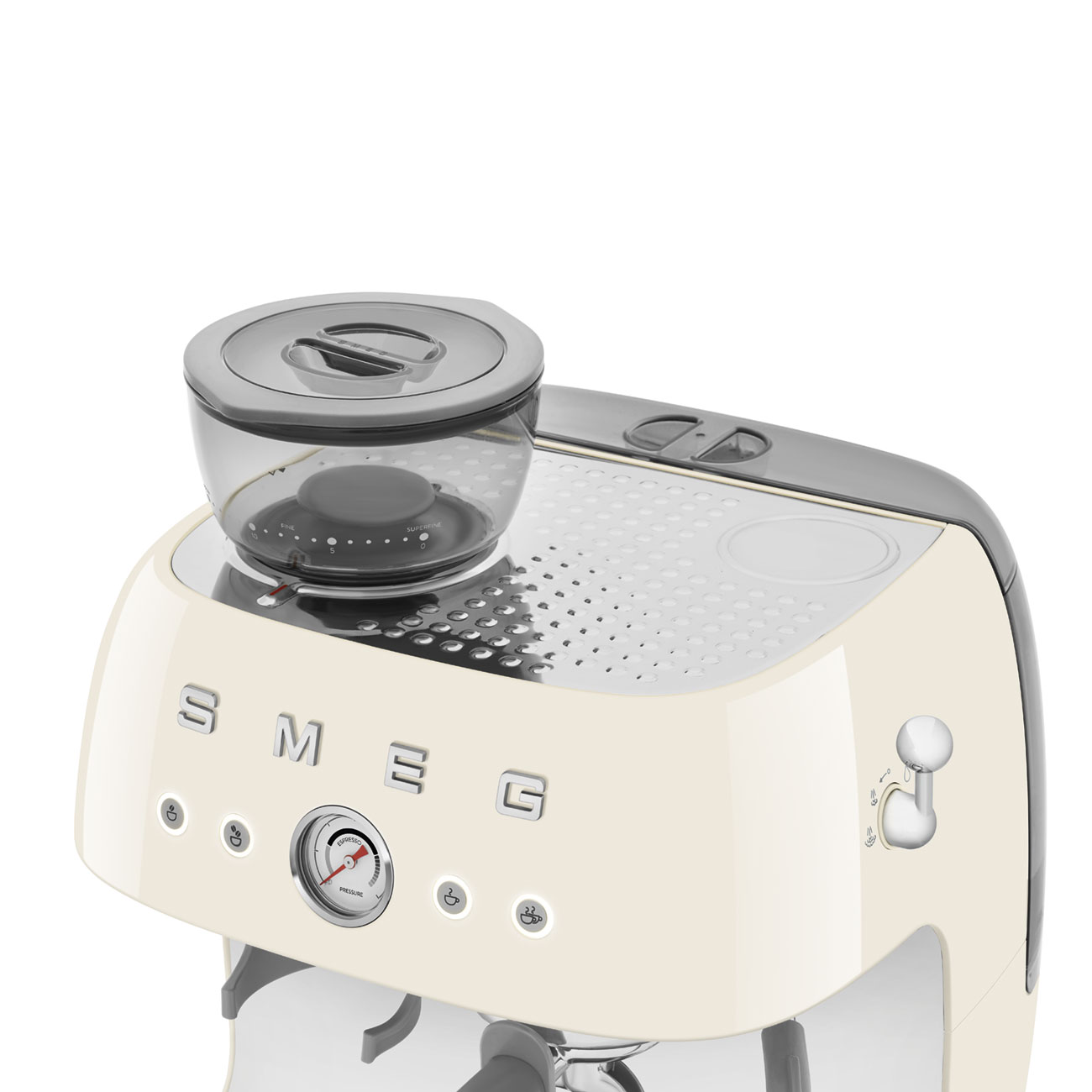 картинка Кофеварка Smeg EGF03CREU  картинка Кофеварка Smeg EGF03CREU