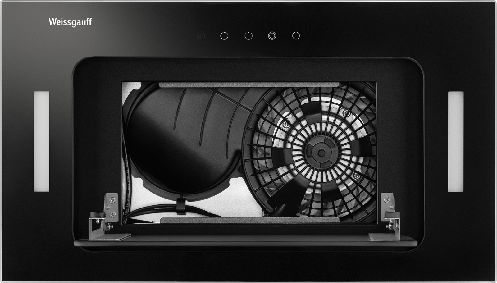 картинка Кухонная вытяжка Weissgauff Intense 600 Touch Black Glass 