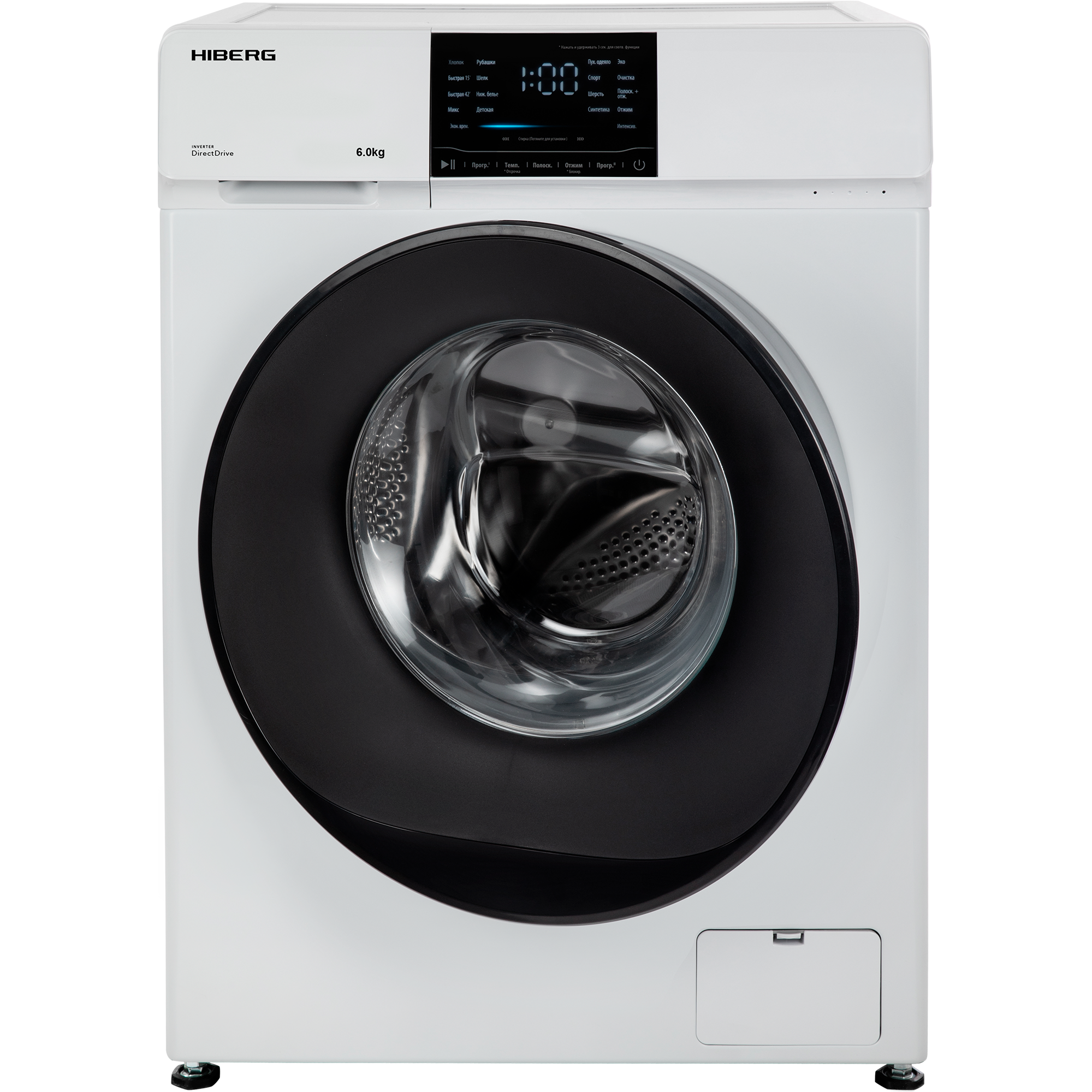 картинка Стиральная машина Hiberg I-DDQ6 - 612 W  картинка Стиральная машина Hiberg I-DDQ6 - 612 W