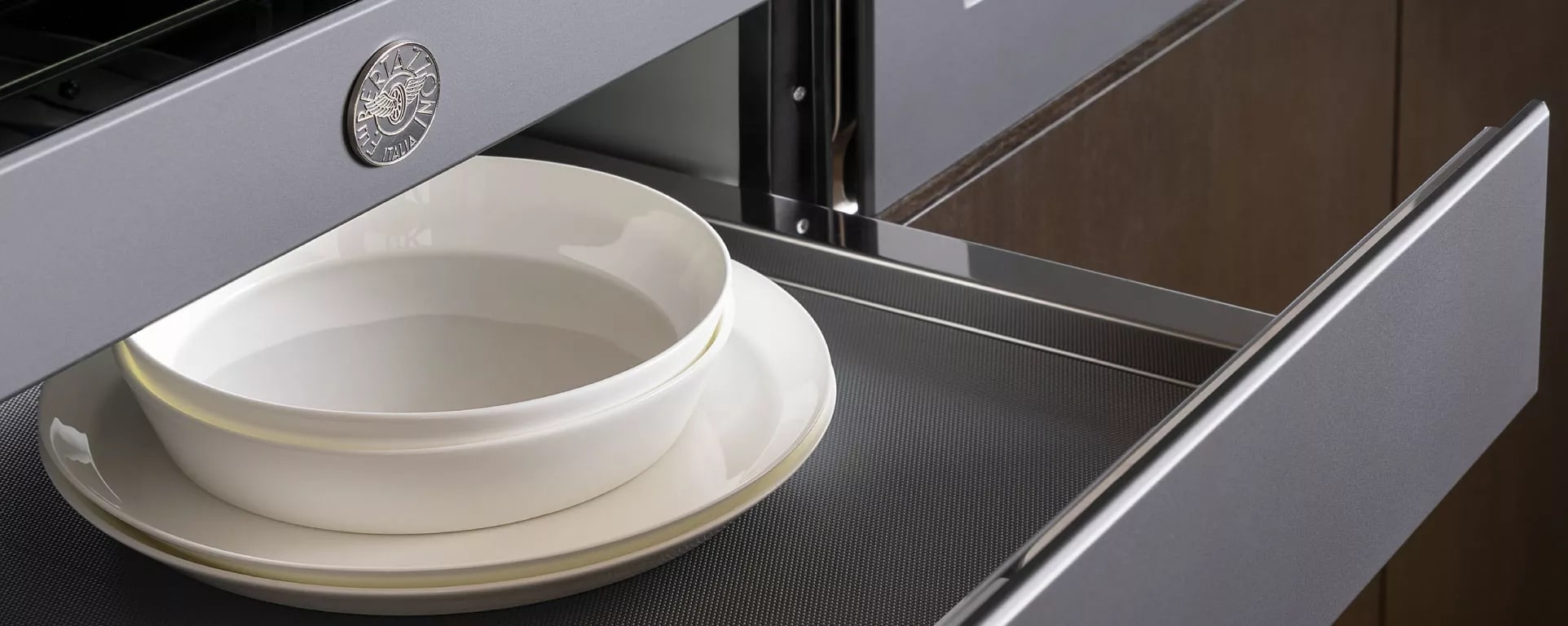 картинка Подогреватель посуды Bertazzoni WD60C медь 