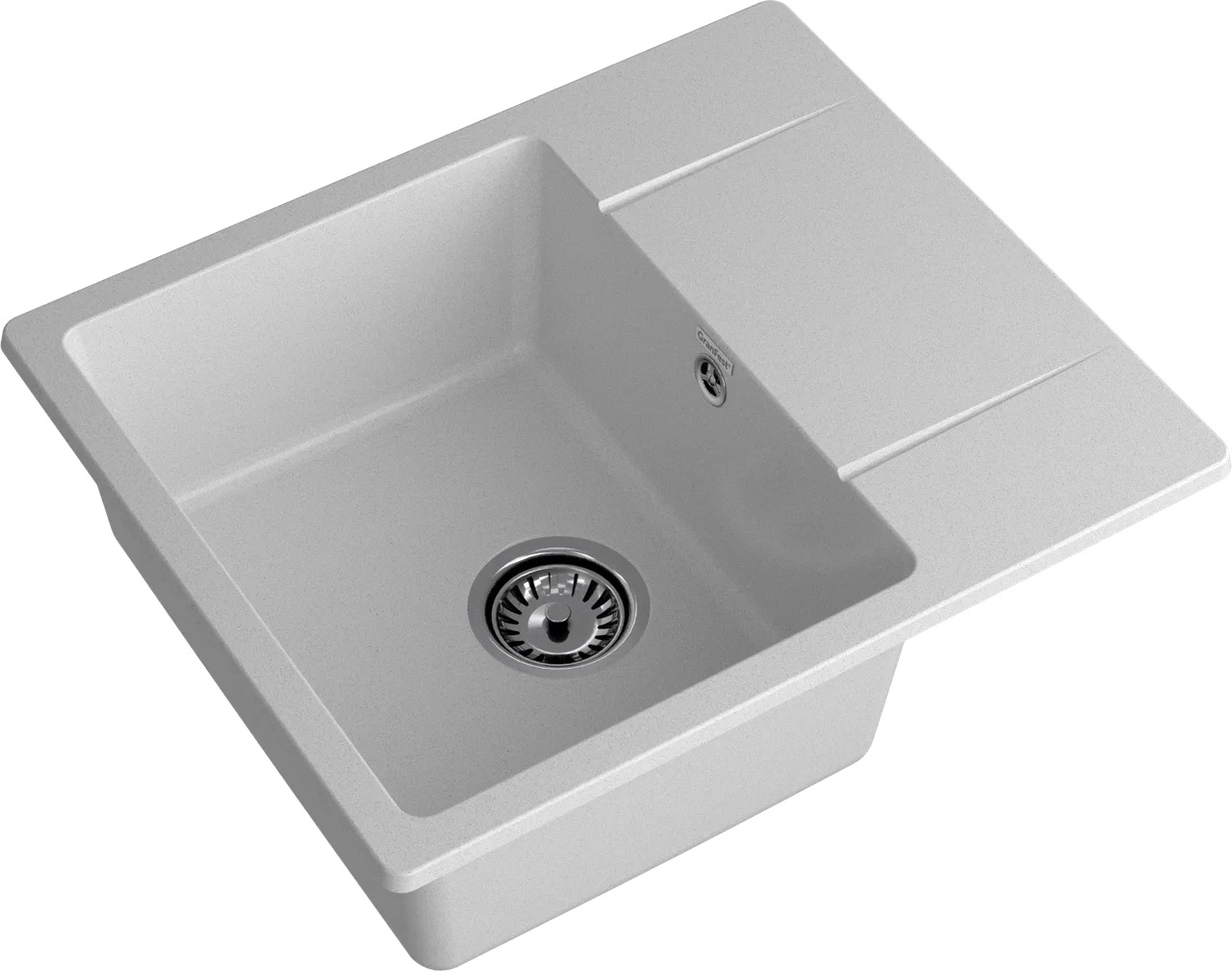 картинка Мойка для кухни Granfest GF-URBAN 258L серый 