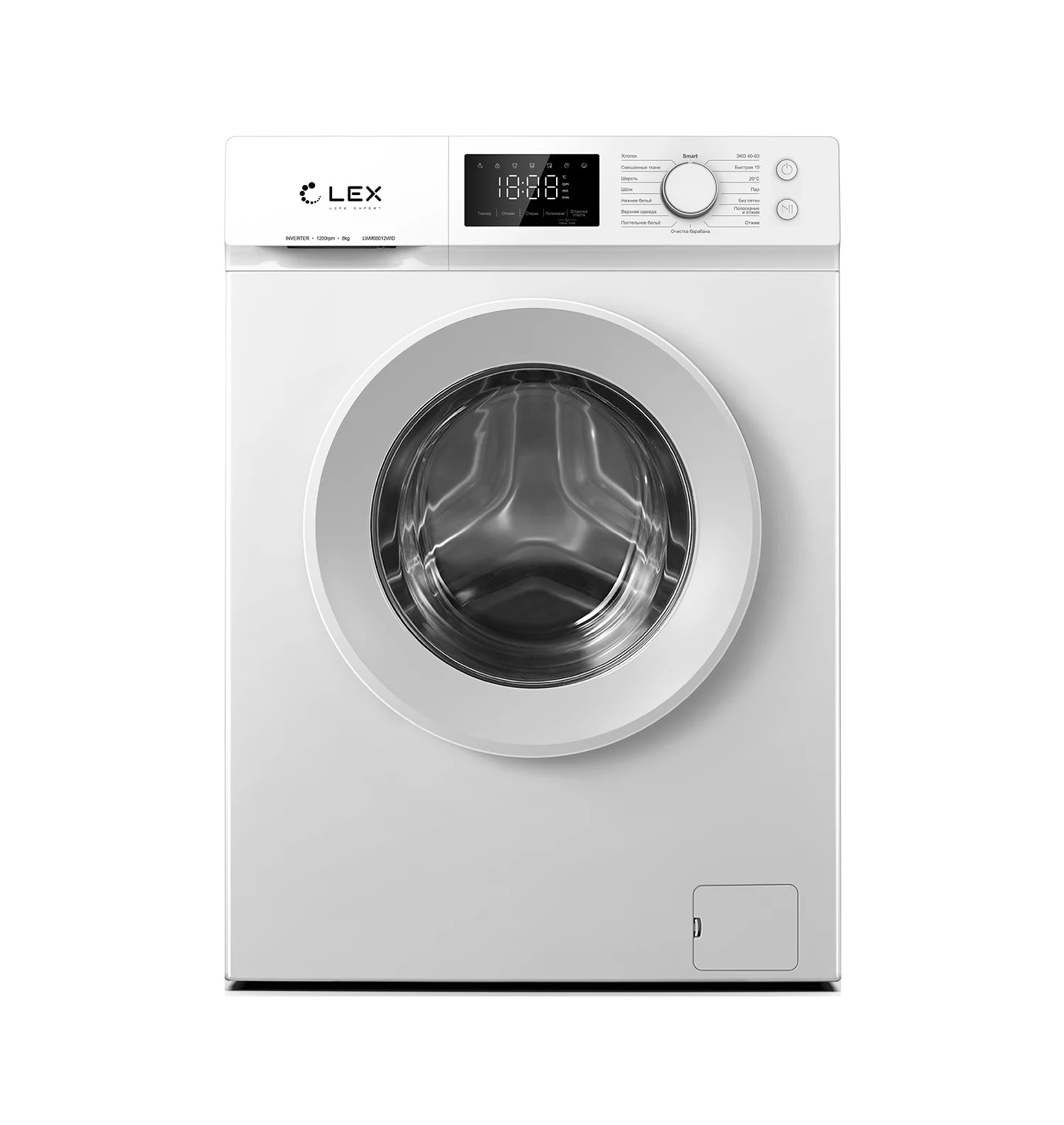 картинка Стиральная машина Lex LWM08012WID  картинка Стиральная машина Lex LWM08012WID