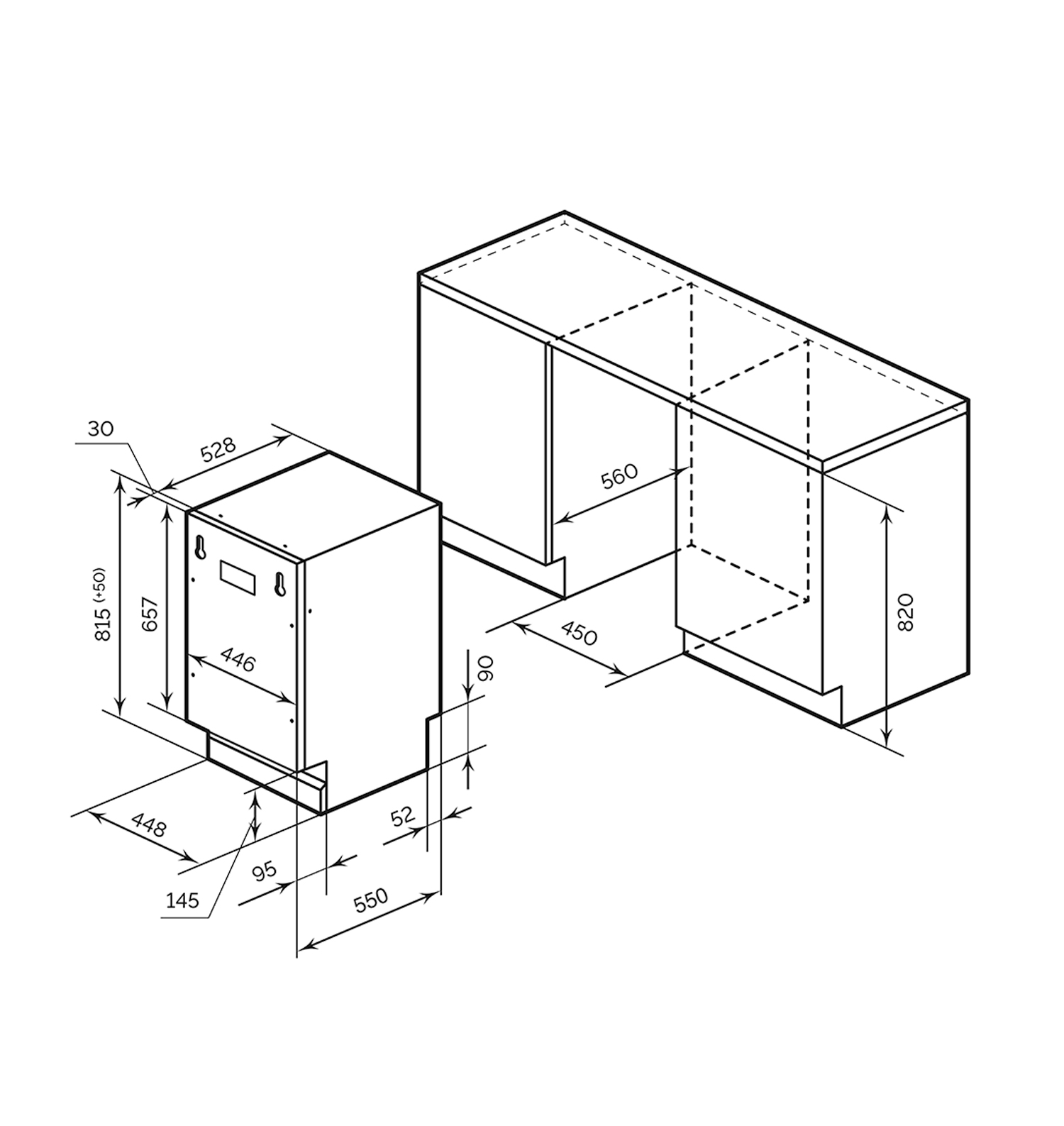 картинка Посудомоечная машина Millen MDW 452  картинка Посудомоечная машина Millen MDW 452