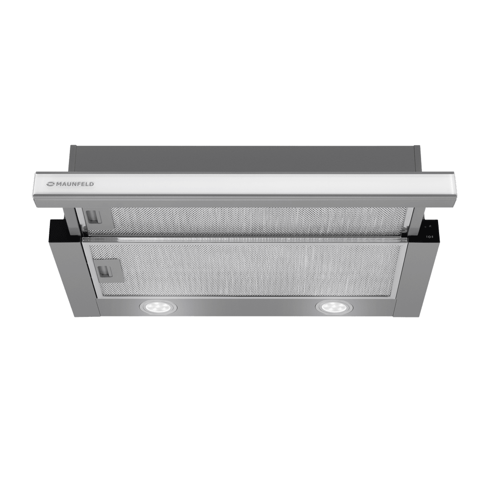 картинка Кухонная вытяжка Maunfeld VSQ 60 INOX/GLASS WHITE 