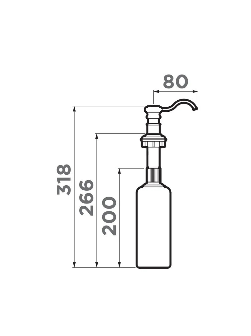картинка Дозатор для мыла Omoikiri ОМ-01 