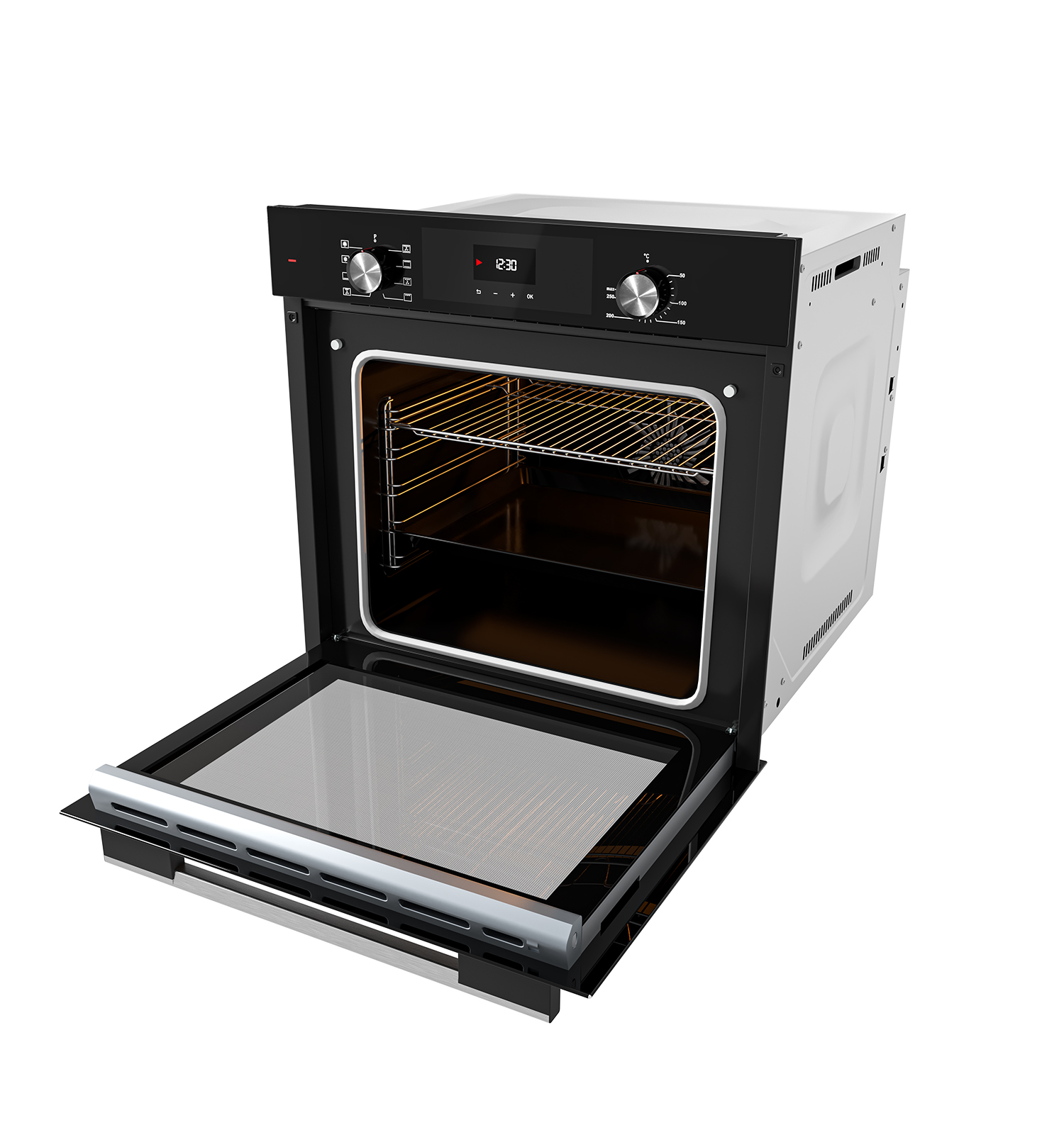 картинка Электрический духовой шкаф Millen MEO 6002 BL  картинка Электрический духовой шкаф Millen MEO 6002 BL