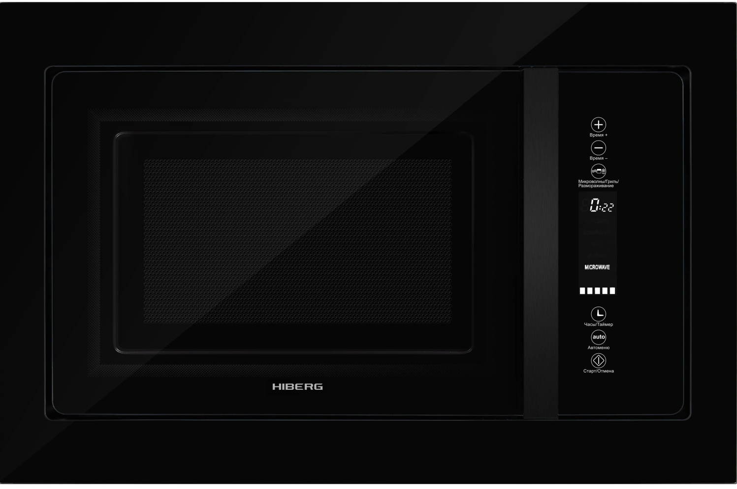 картинка Встраиваемая микроволновая печь HIBERG i-VM 8505 B 
