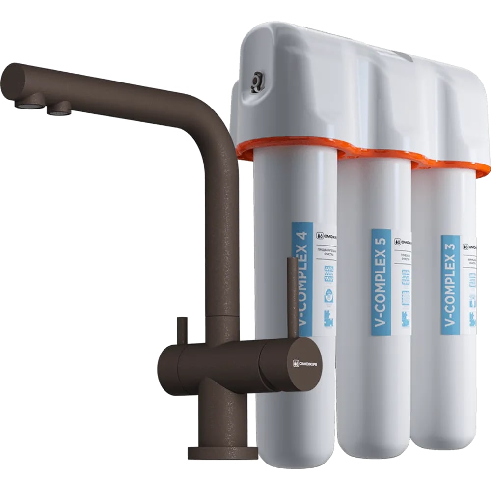 картинка Смеситель  Omoikiri PURE DROP LITE + NAGANO-P 