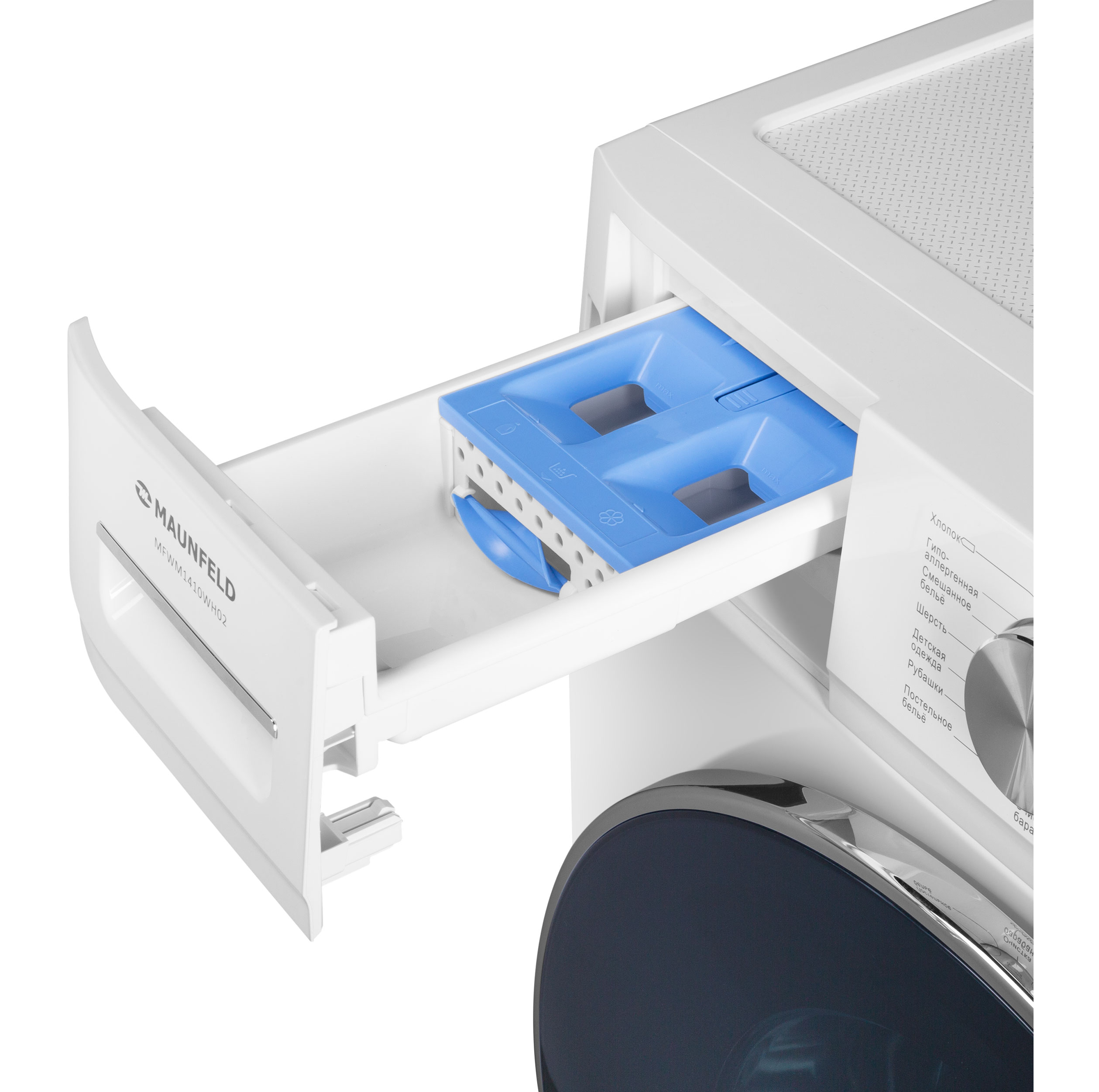 картинка Стиральная машина с инвертором Maunfeld MFWM1410WH02 