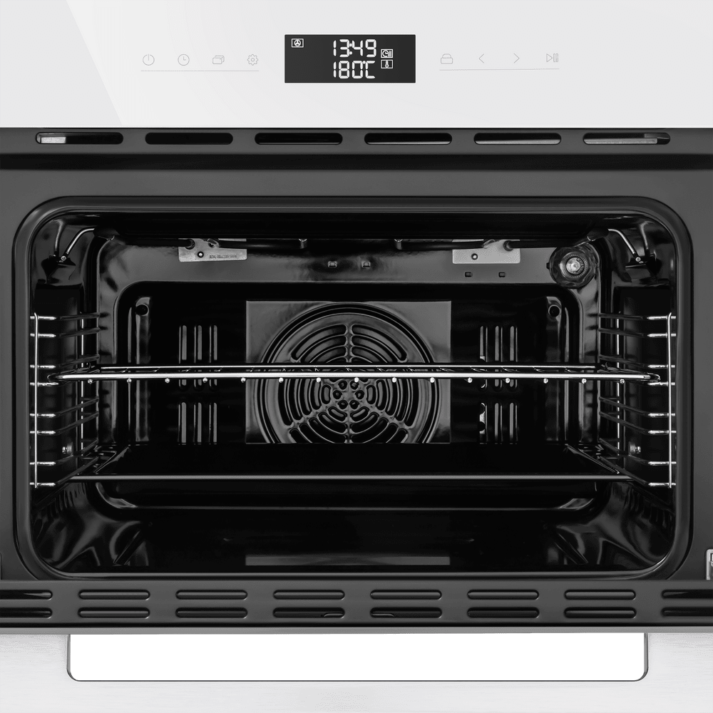картинка Электрический духовой шкаф Maunfeld AMCO458GW  картинка Электрический духовой шкаф Maunfeld AMCO458GW
