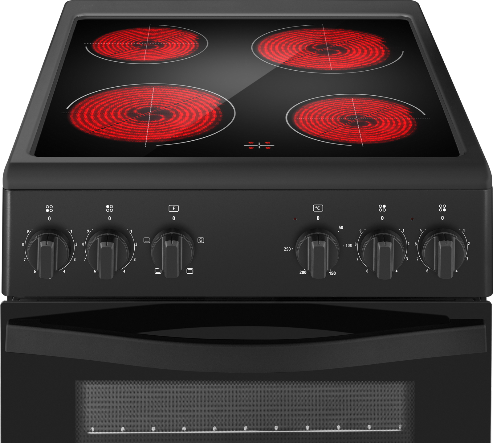 картинка Электрическая кухонная плита Weissgauff WESM 5240 B 