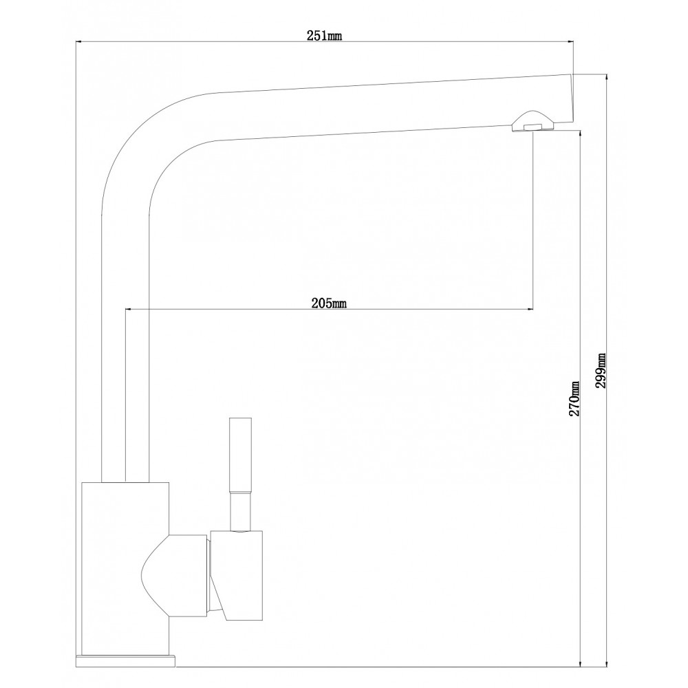 картинка Смеситель Dr. Gans ЛИРА 