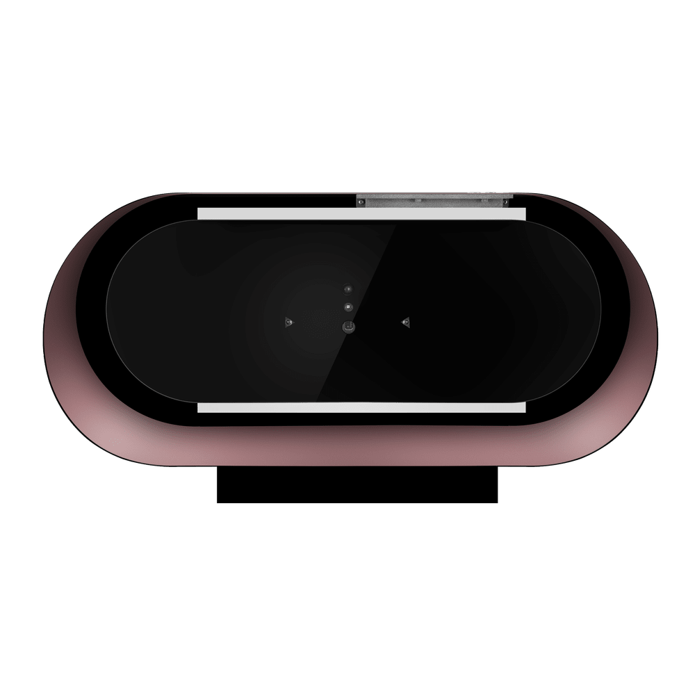 картинка Кухонная вытяжка настенная-тубус Maunfeld GUNA 60 розовое золото 