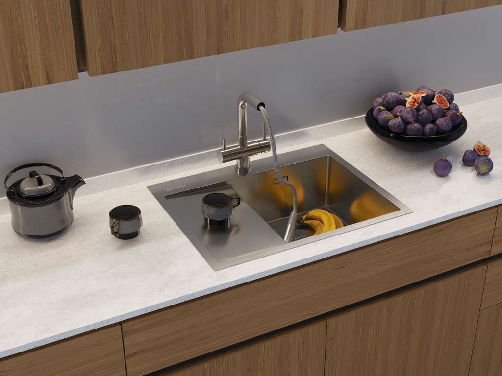 картинка Мойка Omoikiri Akisame-65-LG-R 