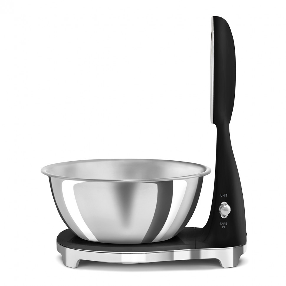 картинка Кухонные весы Smeg KSF01BLWW  картинка Кухонные весы Smeg KSF01BLWW