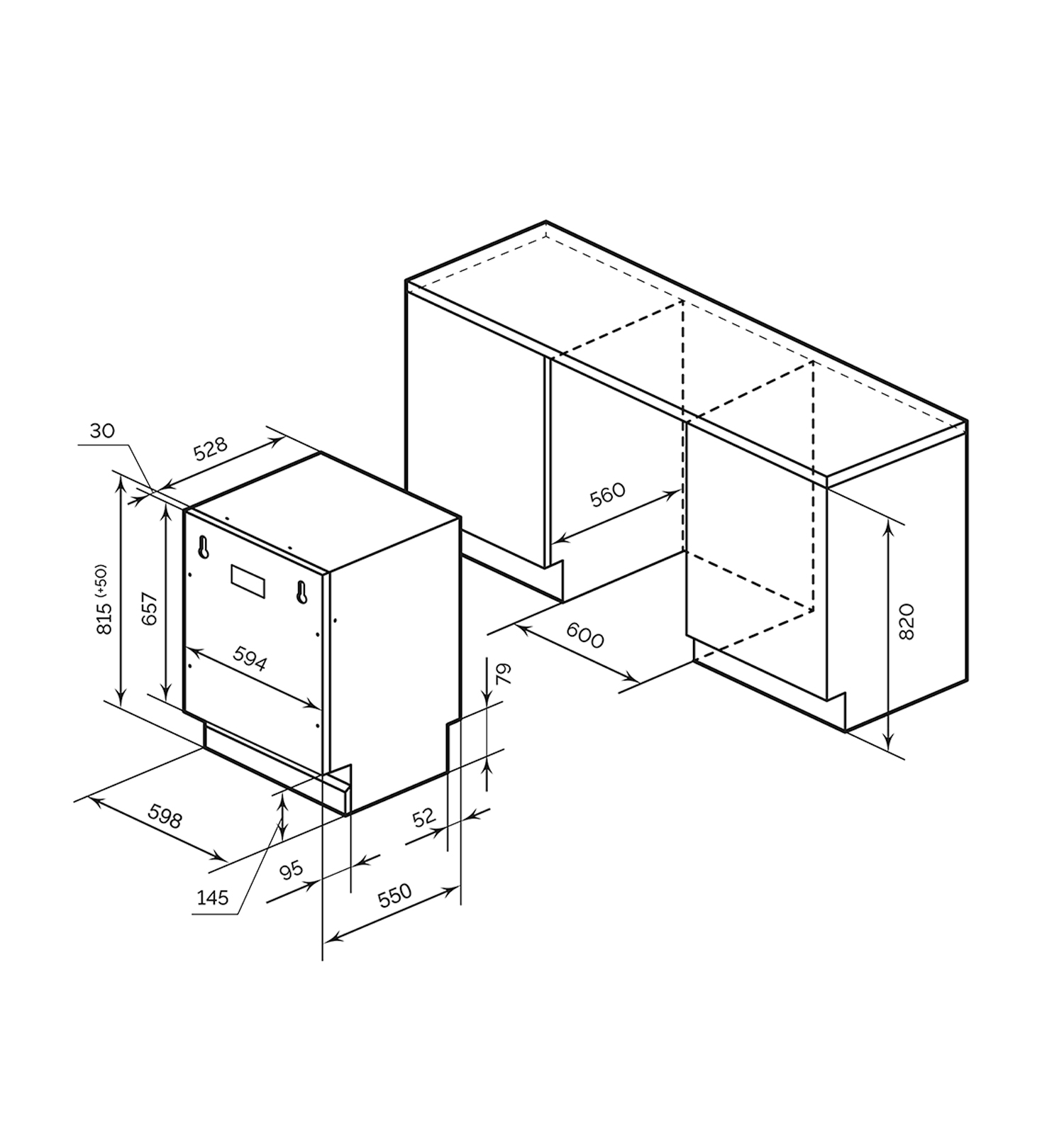 картинка Посудомоечная машина Millen MDW 603 