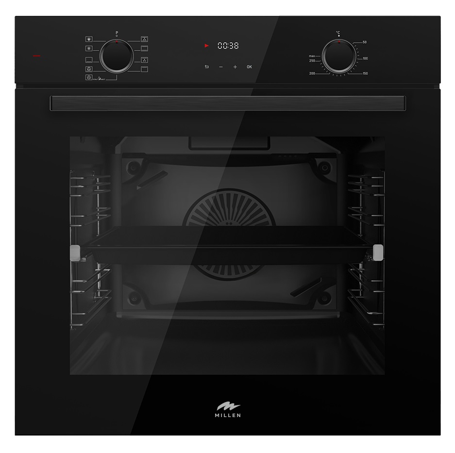 картинка Электрический духовой шкаф Millen MEO 6003 BB  картинка Электрический духовой шкаф Millen MEO 6003 BB