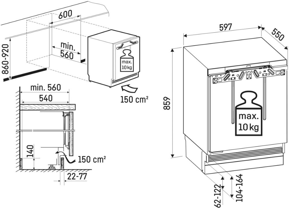картинка Встраиваемый холодильник Liebherr URc 3700-20 001 