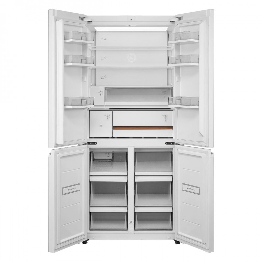 картинка Полувстраиваемый холодильник Toshiba GR-RF695WI-PGJ(67) белый 