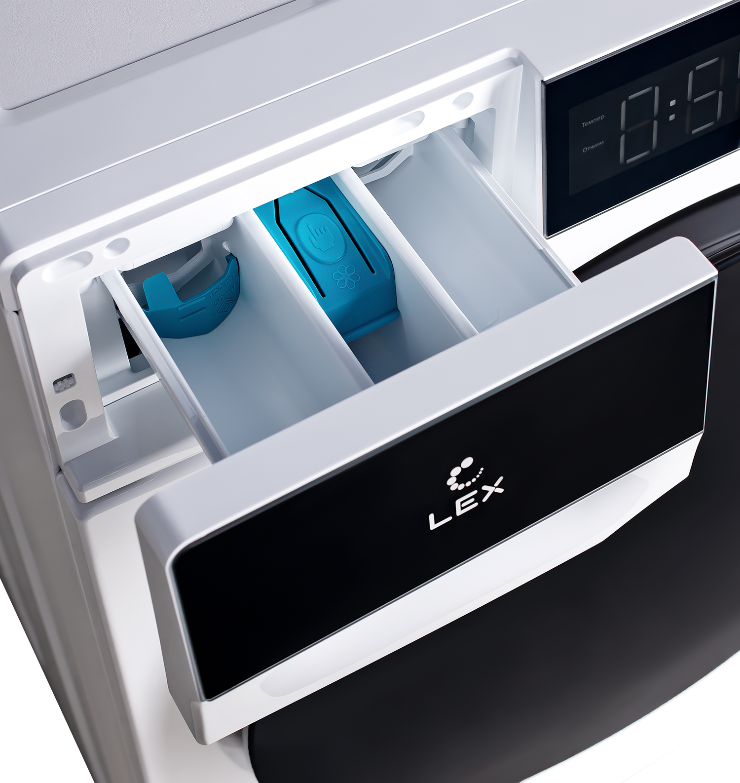 картинка Стиральная машина с функцией пара Lex LWM10012WBLITHD 