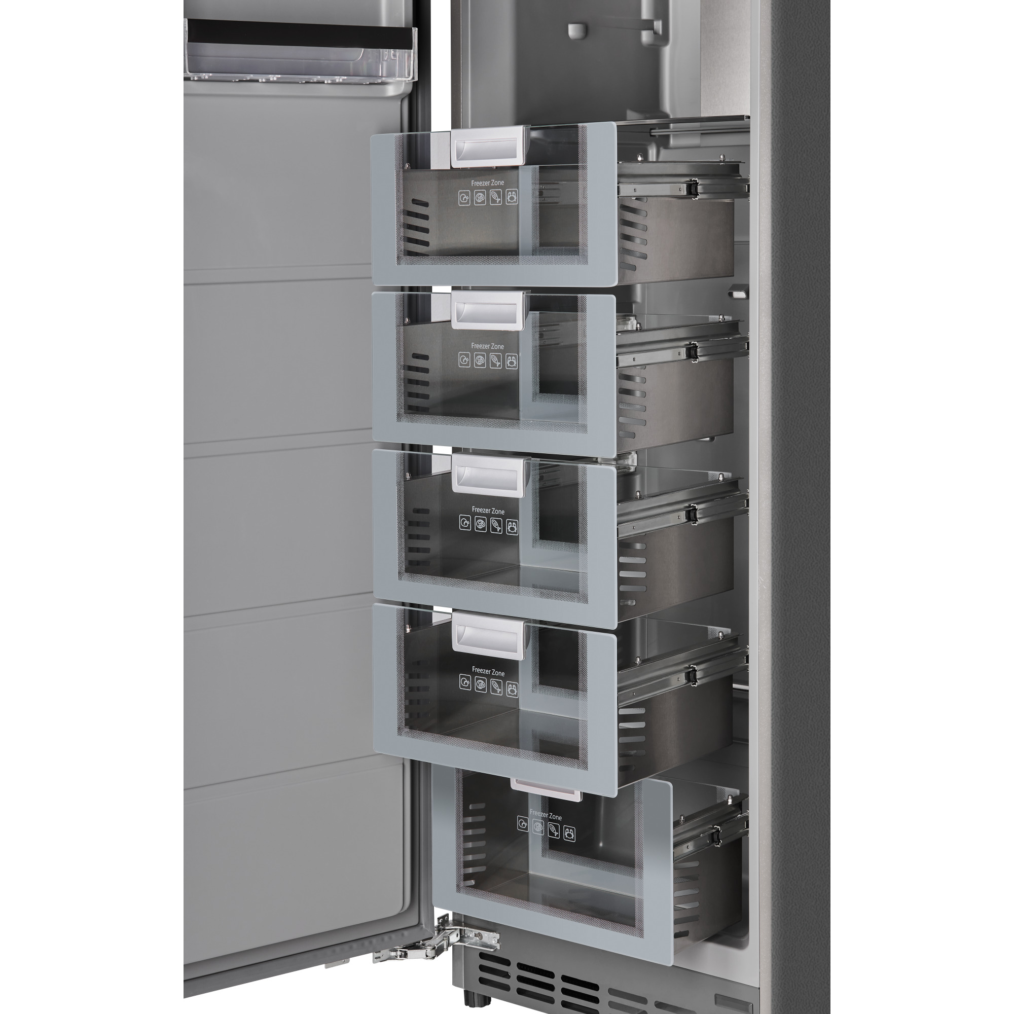 картинка Морозильная камера вертикальная Hiberg I-FRB 35 NF 