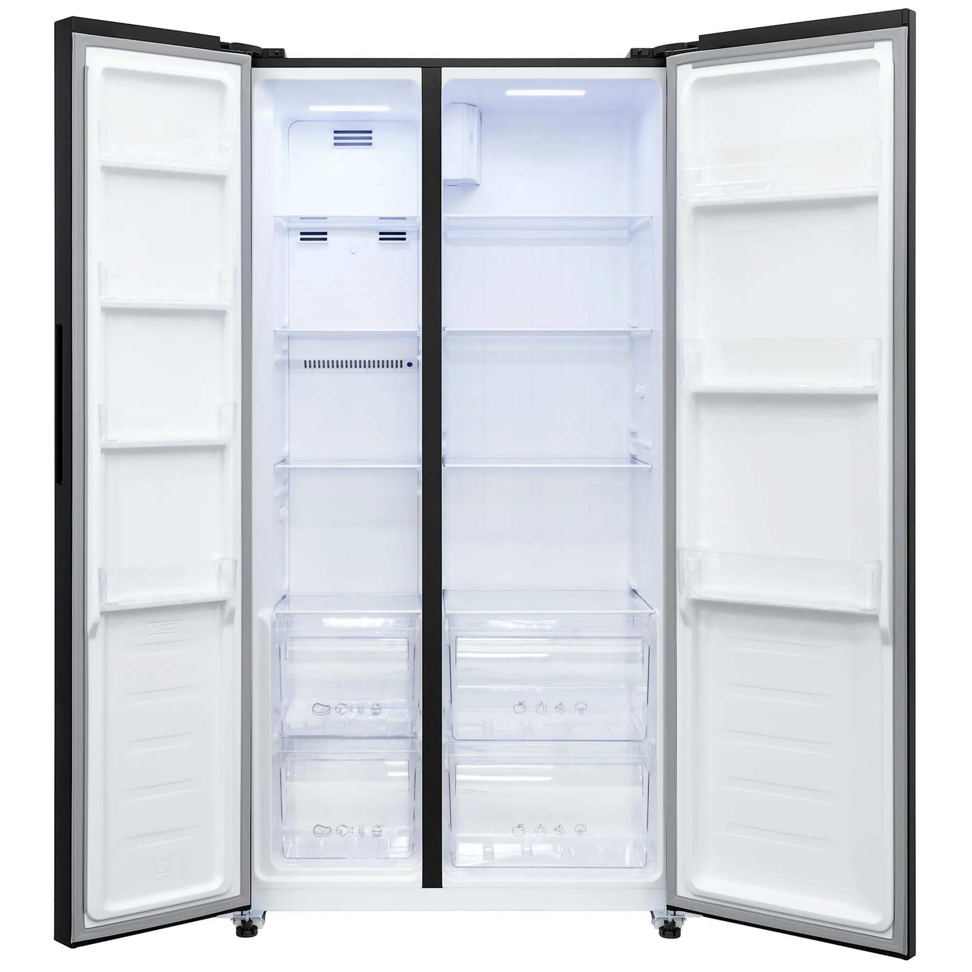 картинка Отдельностоящий холодильник Krona EISKALT 9159 SBS TNF DARK INOX  картинка Отдельностоящий холодильник Krona EISKALT 9159 SBS TNF DARK INOX