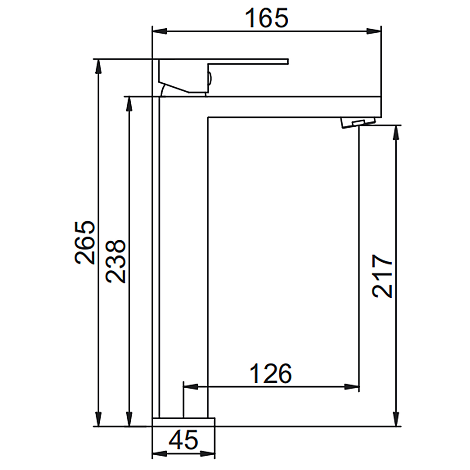 картинка |Discount|Смеситель Gerhans k11125 хром 