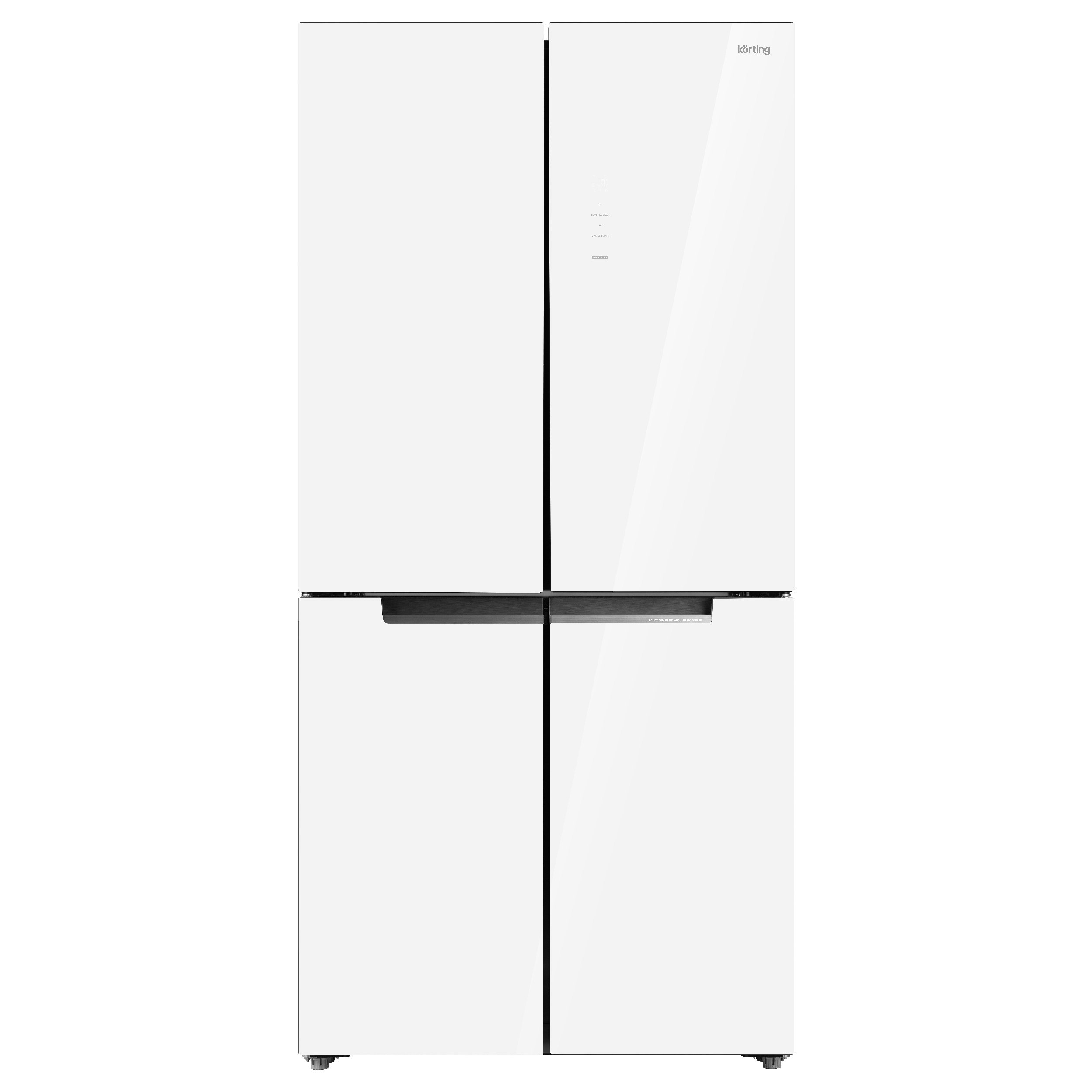 картинка Отдельностоящий холодильник Korting KNFM 84177 GW 