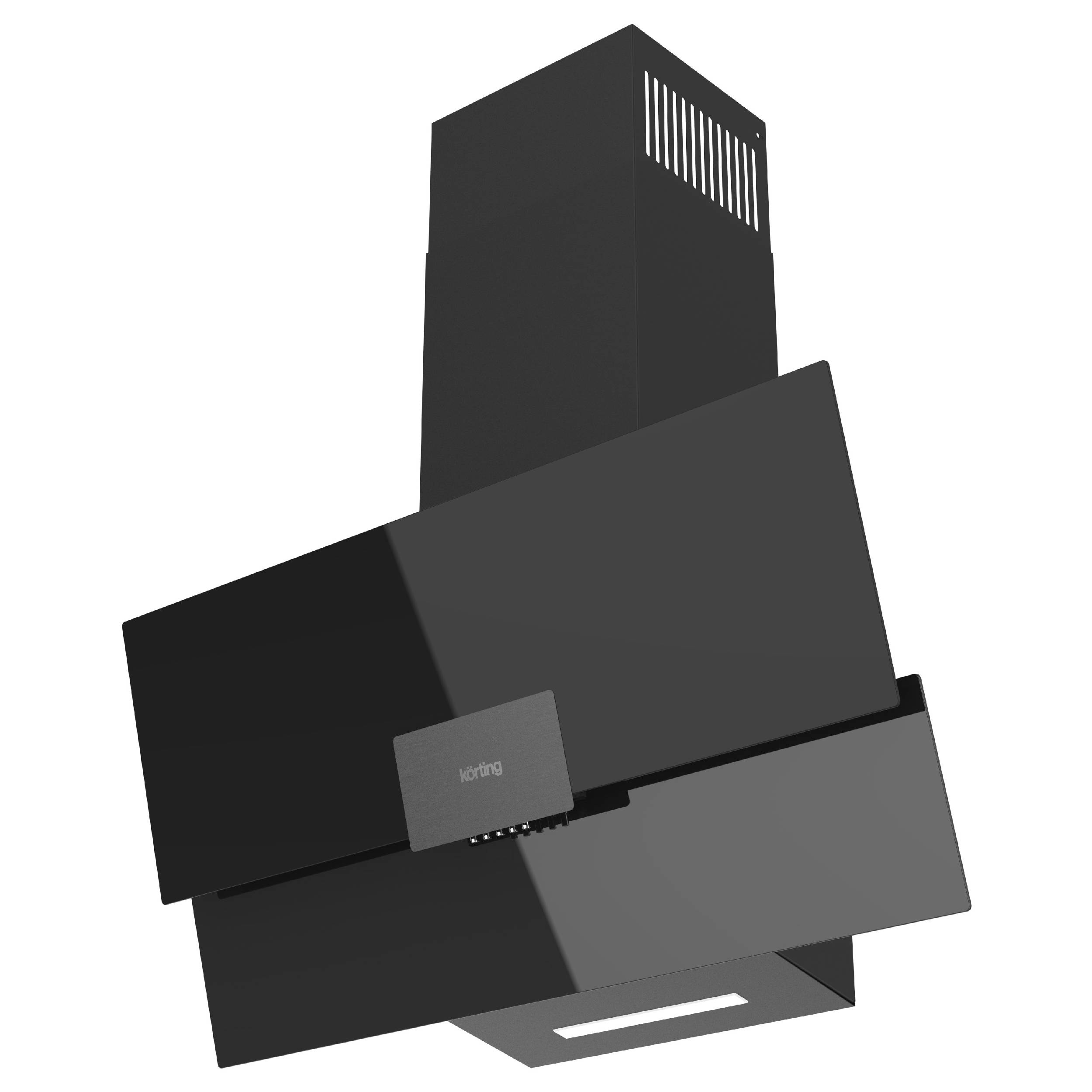 картинка Кухонная вытяжка наклонная Korting KHC 96373 BXGN  картинка Кухонная вытяжка наклонная Korting KHC 96373 BXGN