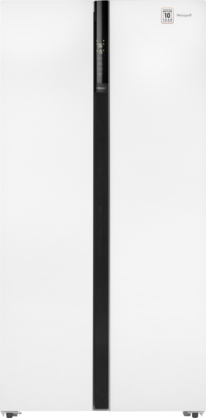картинка Отдельностоящий холодильник Weissgauff WSBS 600 WG NoFrost Inverter 