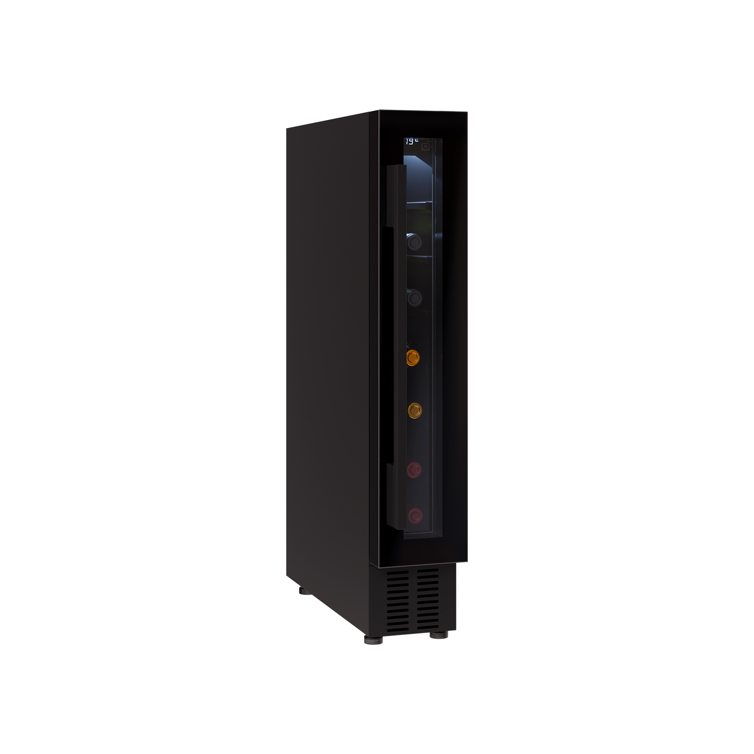 картинка Комбинированный винный шкаф Lex LWD1507BL  картинка Комбинированный винный шкаф Lex LWD1507BL