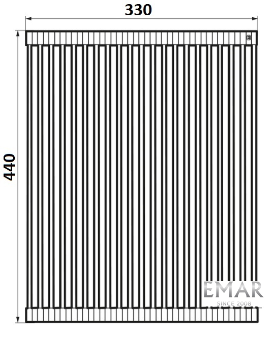 картинка Ролл-мат Emar Roll-4433.Qs (квадратный пруток) 