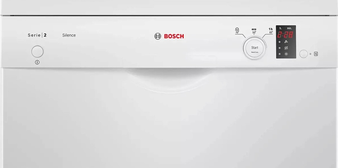 картинка Посудомоечная машина отдельностоящая Bosch SMS23DW01T белая  картинка Посудомоечная машина отдельностоящая Bosch SMS23DW01T белая