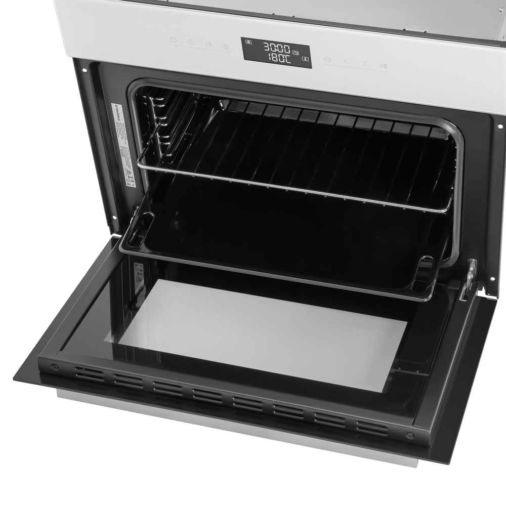 картинка Электрический духовой шкаф Maunfeld AMCO458GW  картинка Электрический духовой шкаф Maunfeld AMCO458GW