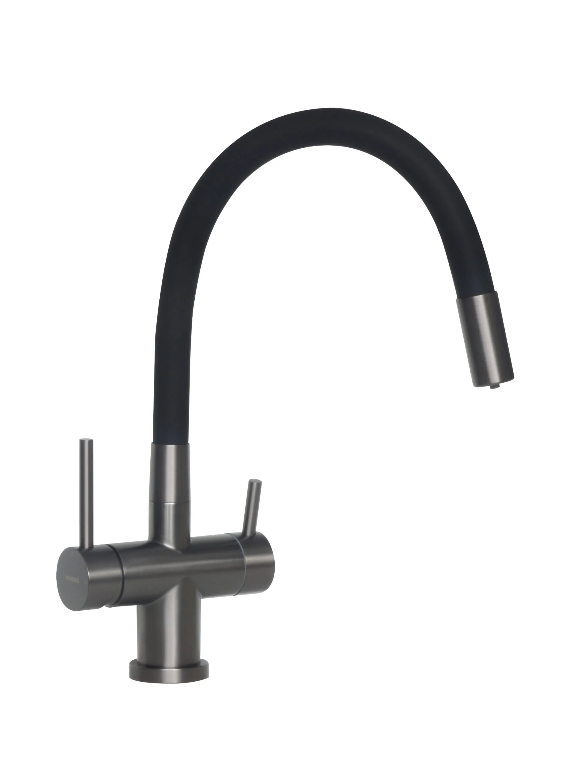 картинка Смеситель LONGRAN Sprint logic LM2198, GunGrey/Black 