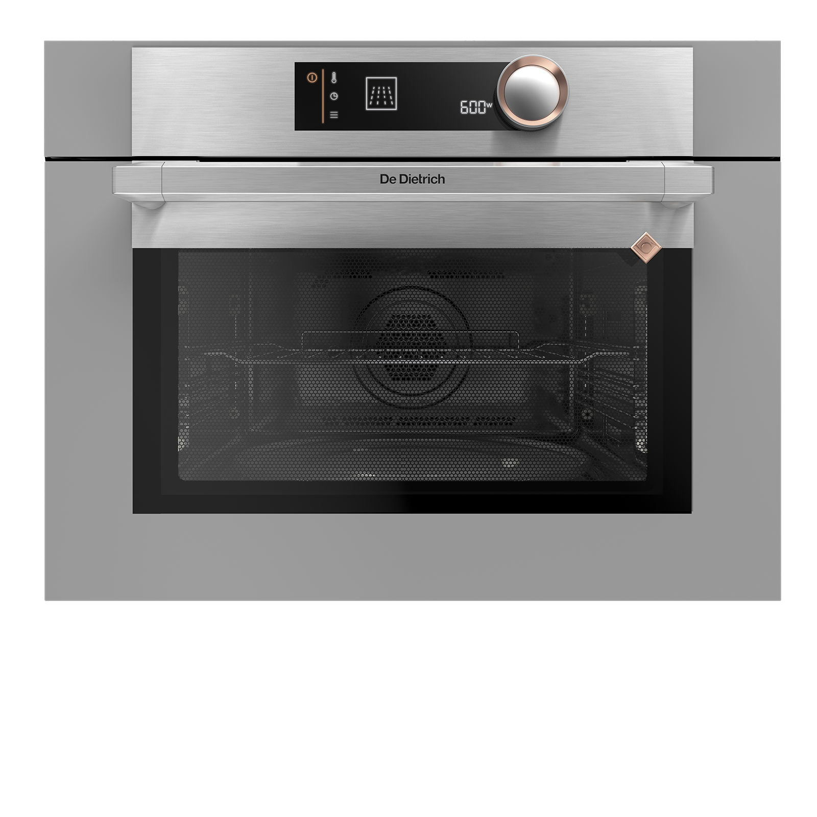 картинка Микроволновая печь De Dietrich DKC7340W IRON GREY  картинка Микроволновая печь De Dietrich DKC7340W IRON GREY
