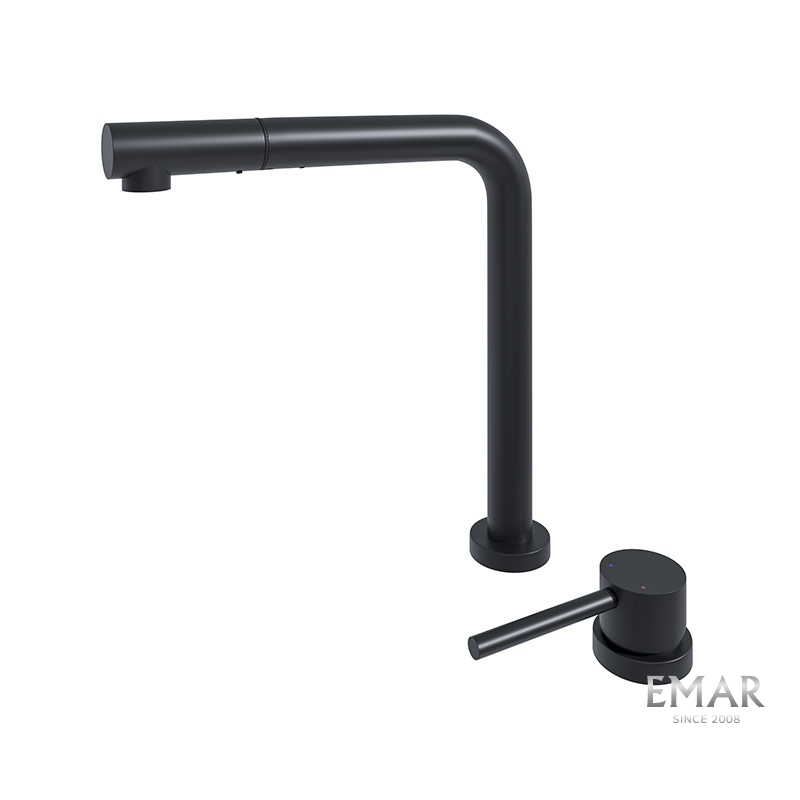 картинка Смеситель Emar ЕС - 7027 Black  картинка Смеситель Emar ЕС - 7027 Black