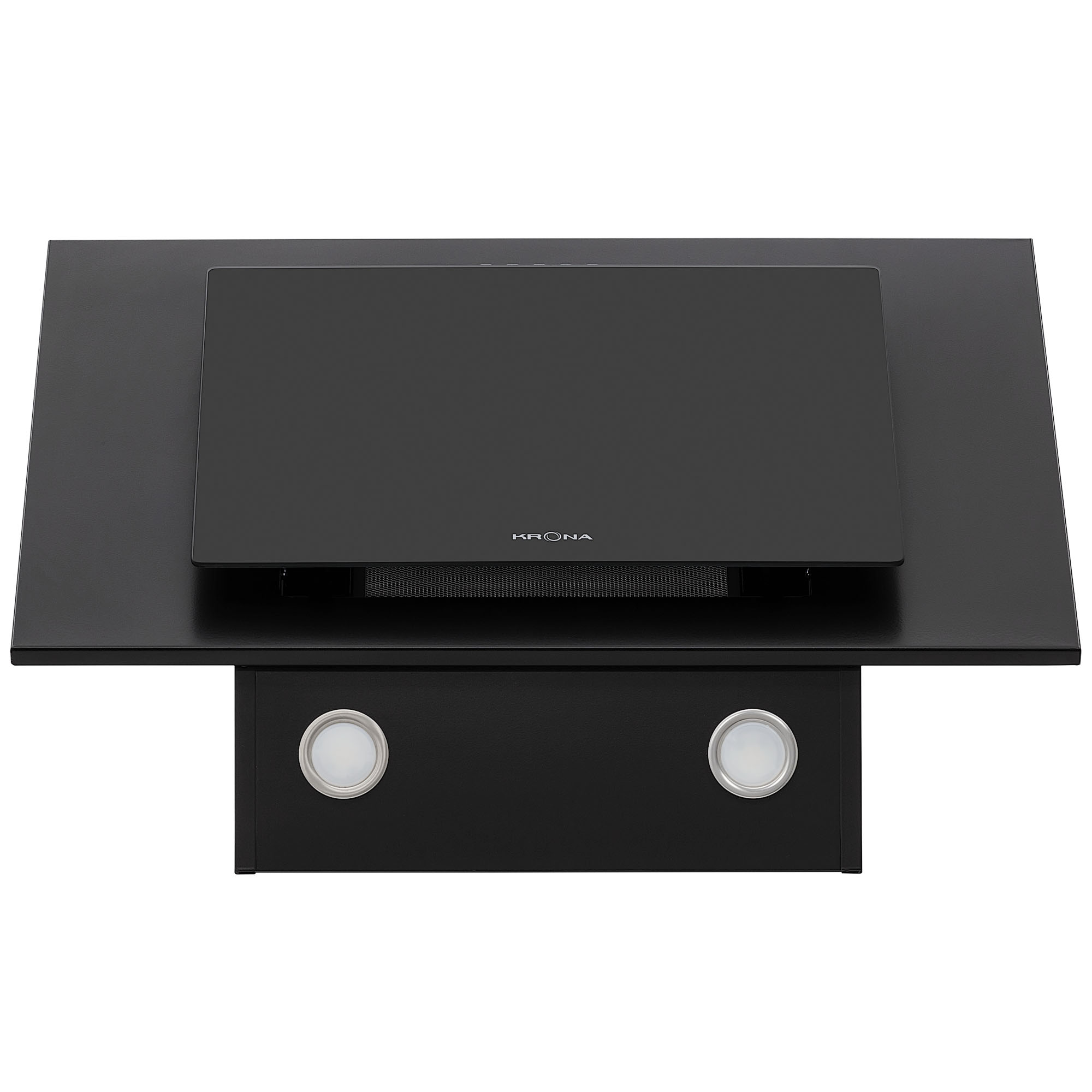 картинка Кухонная вытяжка Krona VIERKANT 600 BLACK PB  картинка Кухонная вытяжка Krona VIERKANT 600 BLACK PB