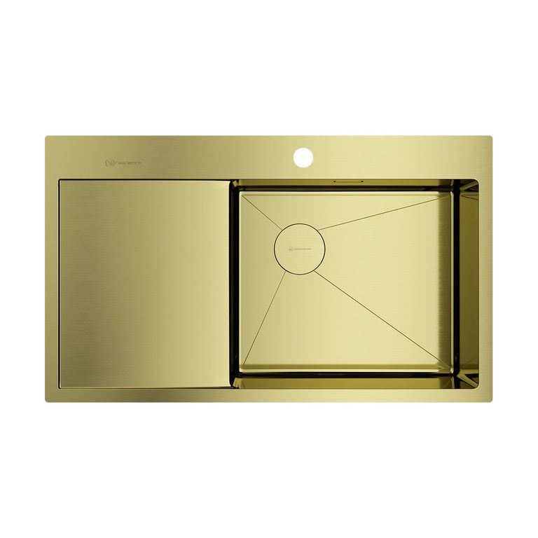 картинка Мойка Omoikiri AKISAME 86-LG-R SIDE  картинка Мойка Omoikiri AKISAME 86-LG-R SIDE