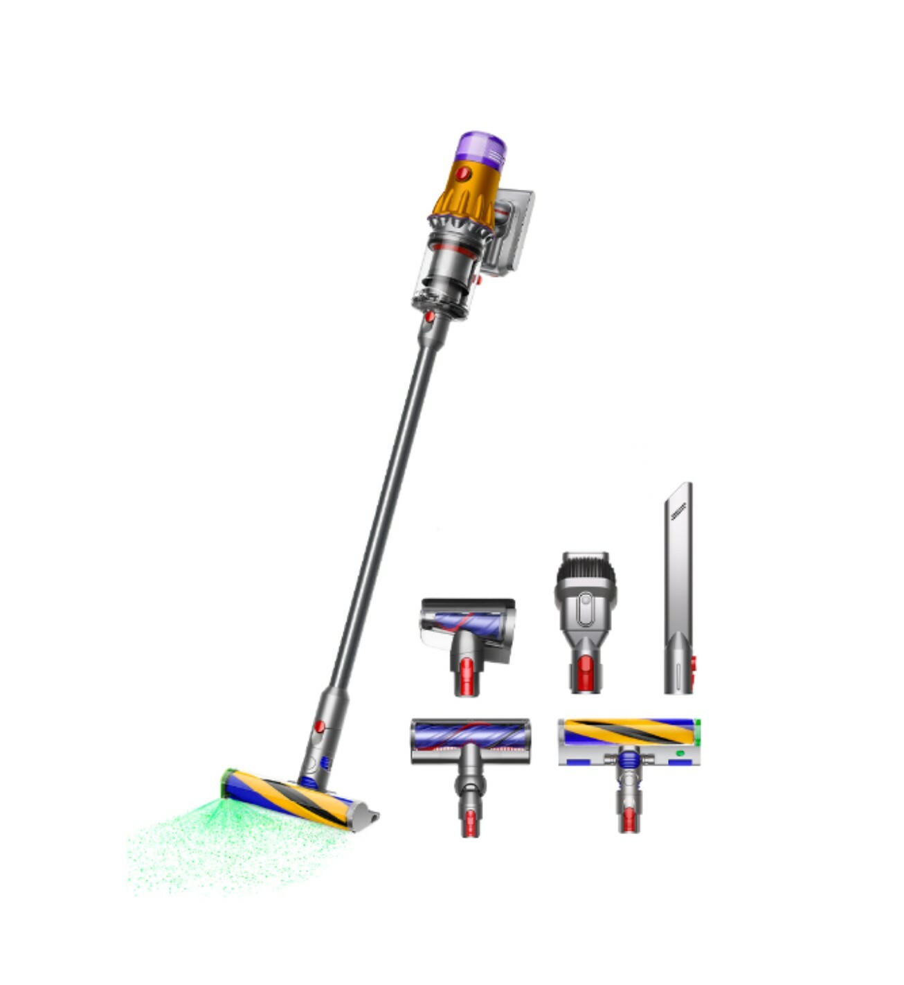 картинка Пылесос Dyson V12 Detect Slim Absolute 448884-01  картинка Пылесос Dyson V12 Detect Slim Absolute 448884-01