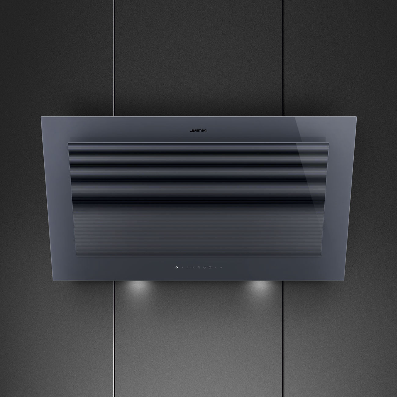 картинка Кухонная вытяжка Smeg KV194G Neptune grey 